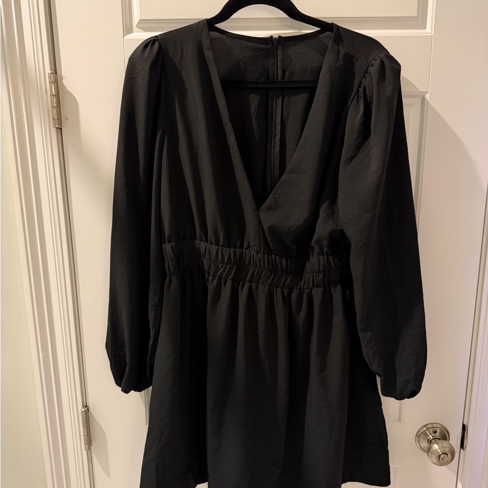 Elegant Black Women's Dress